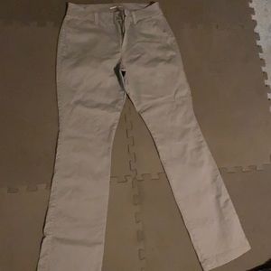 Old Navy Gray Size 6 Boot Cut Pants
